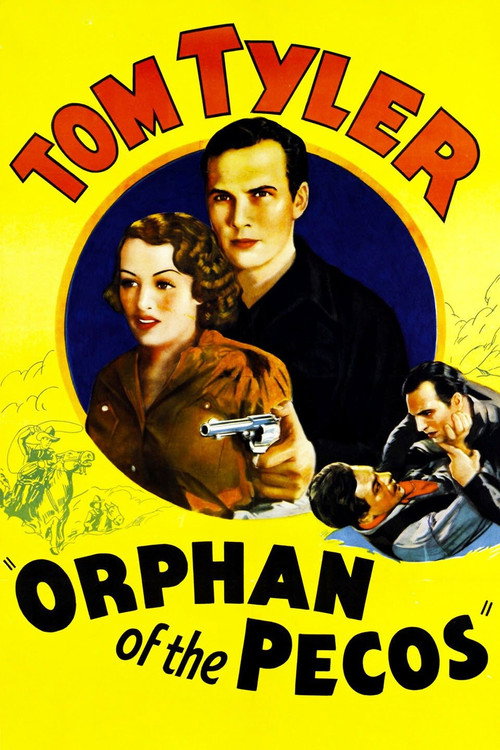 Movie poster for Orphan of the Pecos (1937)