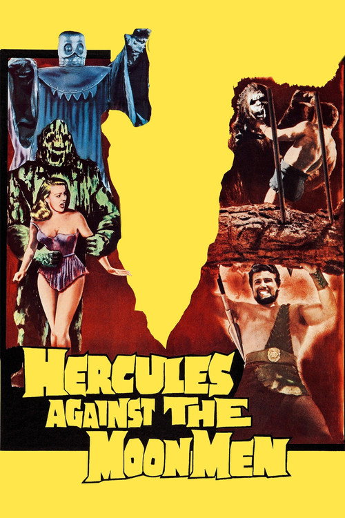 Movie poster for Hercules Against the Moon Men (1964)