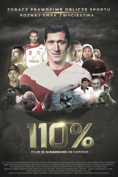 Movie poster for 110% (2016)