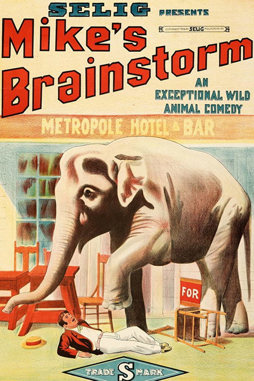 Movie poster for Mike's Brainstorm (1912)