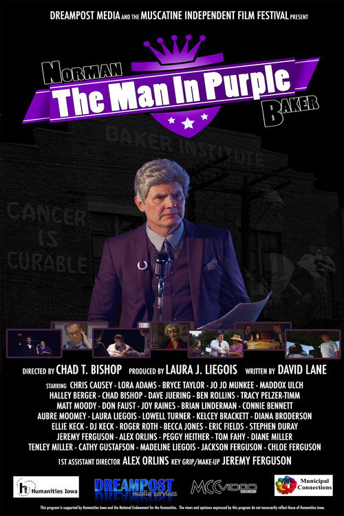Movie poster for Norman Baker - The Man In Purple (2018)