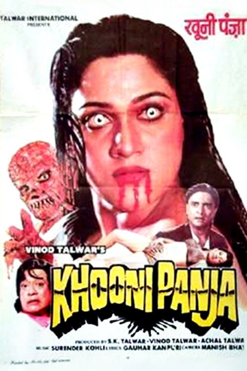 Movie poster for Khooni Panja (1991)