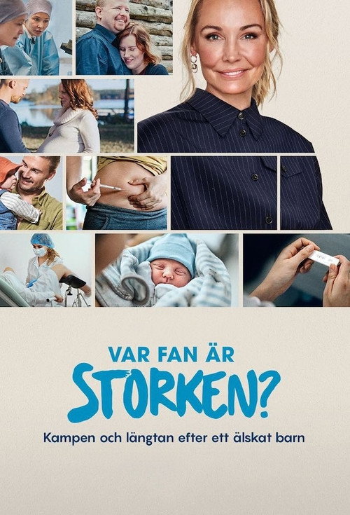 Var fan är storken? poster