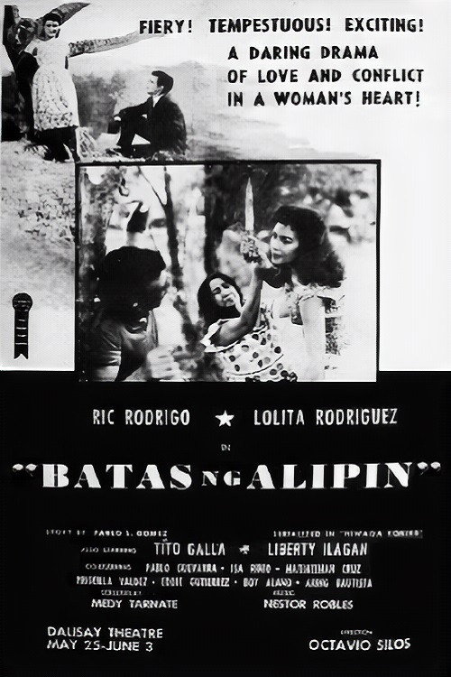 Movie poster for Batas Ng Alipin (1955)