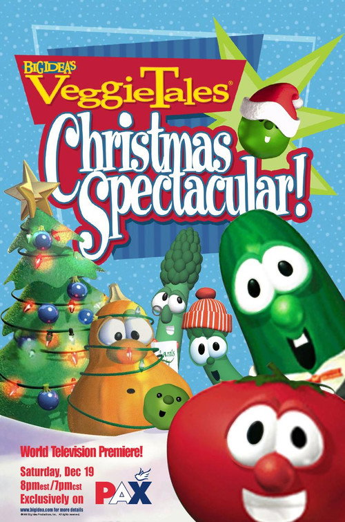Movie poster for VeggieTales Christmas Spectacular! (1998)