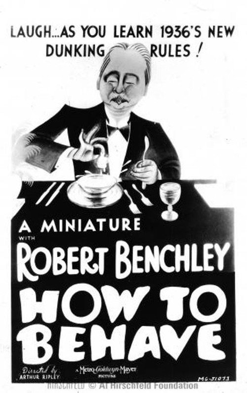 Movie poster for How to Behave (1936)