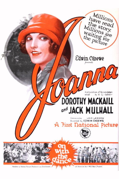 Movie poster for Joanna (1925)