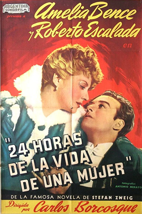 Movie poster for Veinticuatro horas en la vida de una mujer (1944)