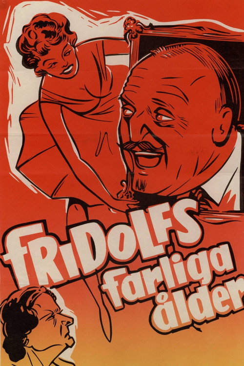 Movie poster for Fridolfs farliga ålder (1959)