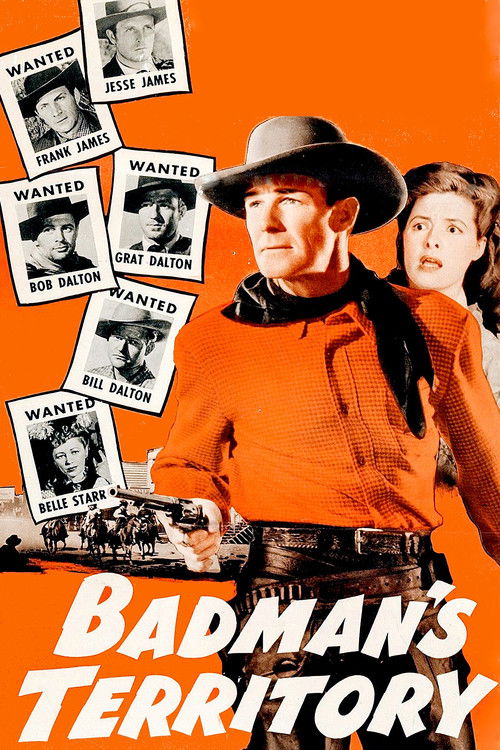 Movie poster for Badman's Territory (1946)