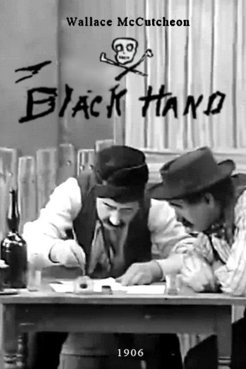 Movie poster for The Black Hand (1906)