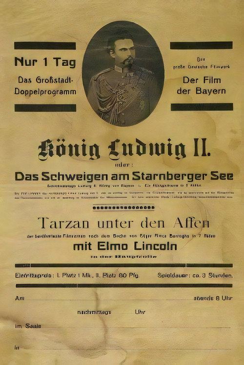 Movie poster for Das Schweigen am Starnbergersee (1920)