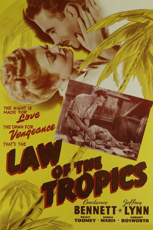 Movie poster for Law of the Tropics (1941)