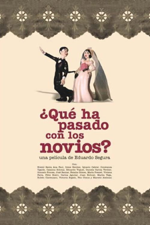 Movie poster for ¿Qué ha pasado con los novios? (2003)