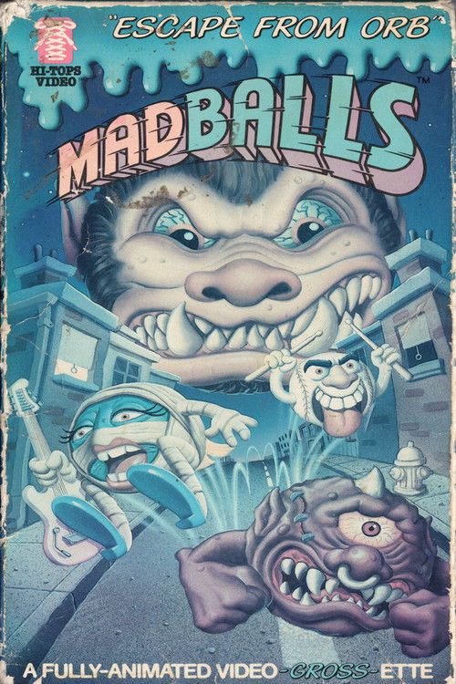 Movie poster for Madballs: Escape from Orb! (1986)