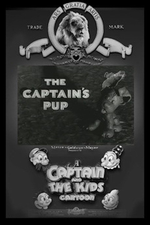 Movie poster for The Captain's Pup (1938)
