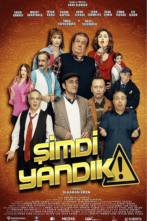 Movie poster for Şimdi Yandık (2022)