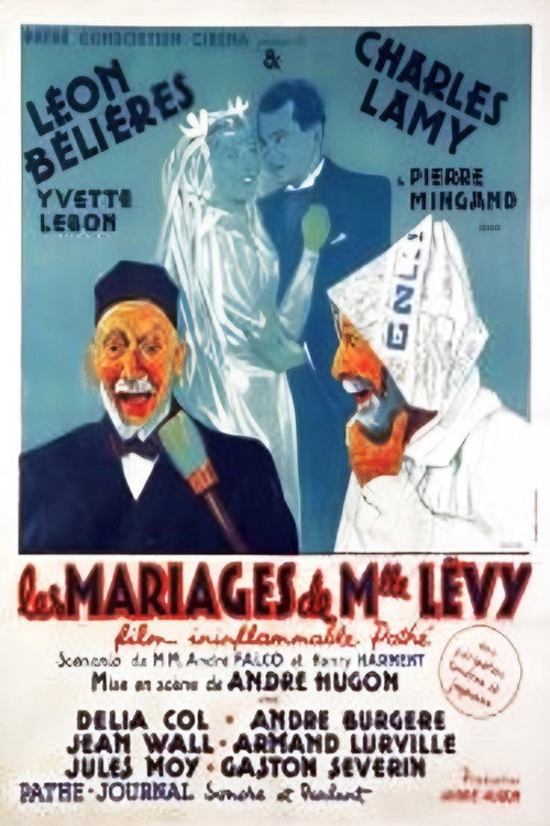 Movie poster for The Marriages of Mademoiselle Levy (1936)