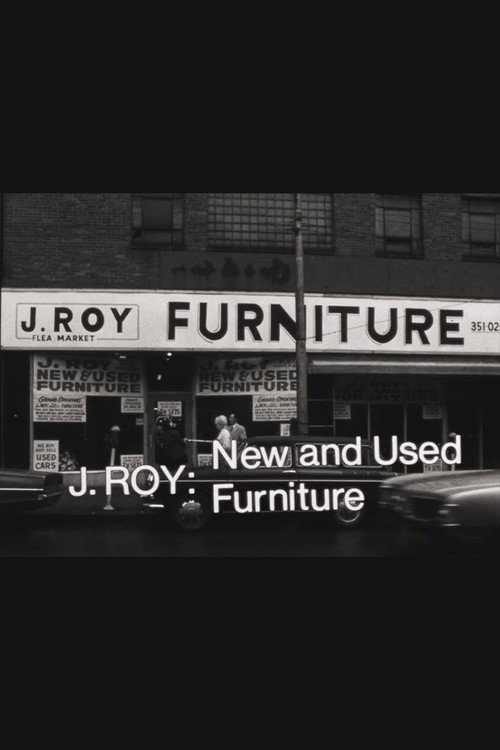 Movie poster for J. Roy: New and Used Furniture (1974)