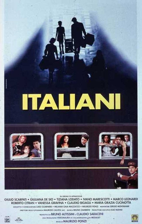 Movie poster for Italiani (1996)