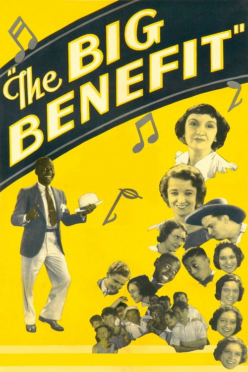 Movie poster for The Big Benefit (1933)