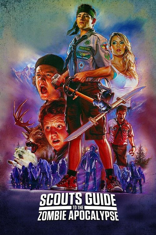 Movie poster for Scouts Guide to the Zombie Apocalypse (2015)