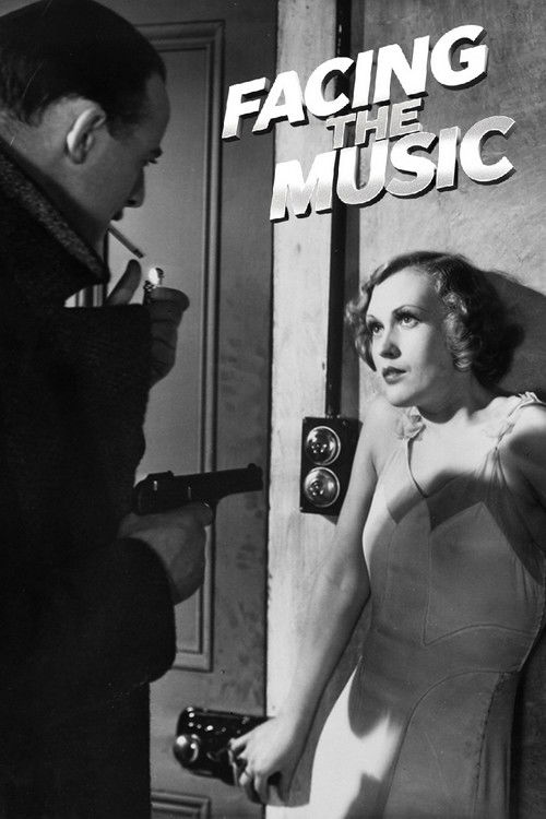 Movie poster for Facing the Music (1933)