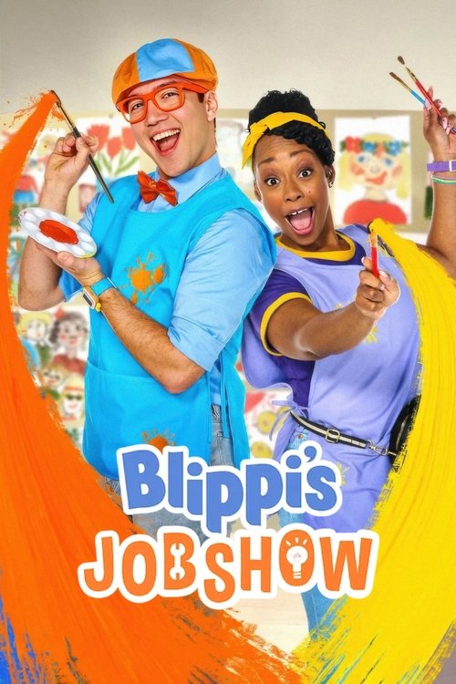 Series poster for Blippi's Job Show (2025)