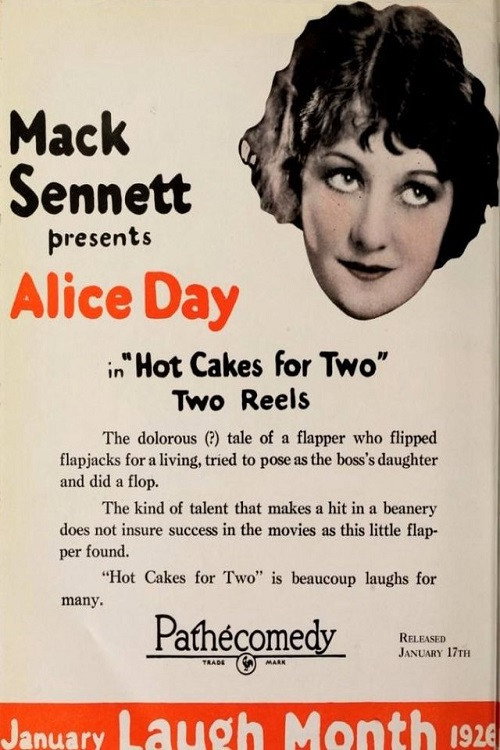 Movie poster for Hot Cakes for Two (1926)