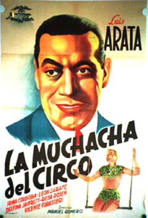 Movie poster for La muchacha del circo (1937)