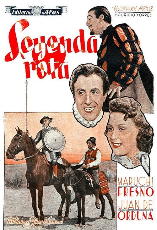Movie poster for Leyenda rota (1940)