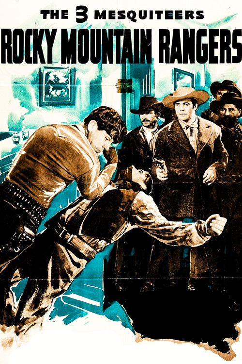 Movie poster for Rocky Mountain Rangers (1940)