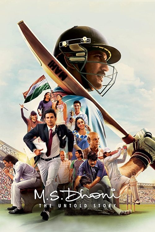Movie poster for M.S. Dhoni: The Untold Story (2016)
