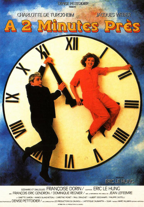 Movie poster for À deux minutes près (1989)