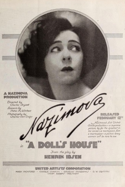 Movie poster for A Doll's House (1922)