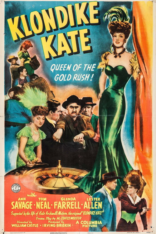 Movie poster for Klondike Kate (1943)