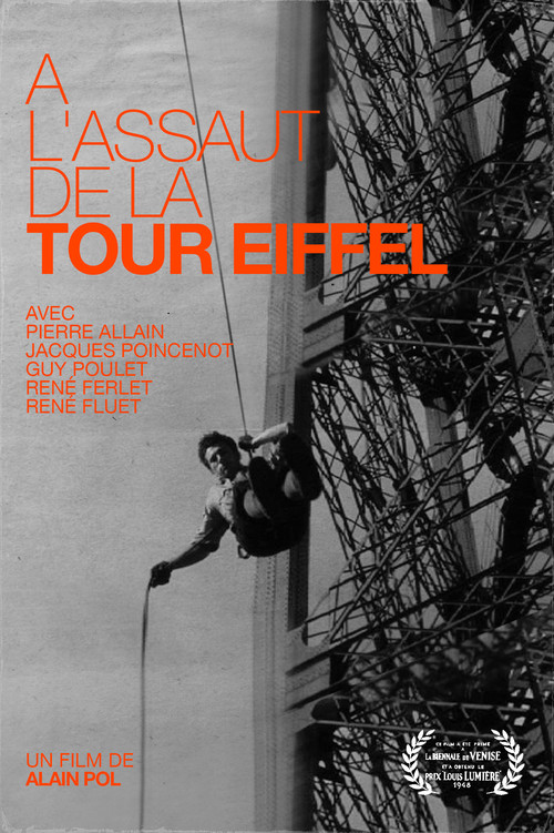 Movie poster for À l'Assaut de la Tour Eiffel (1947)