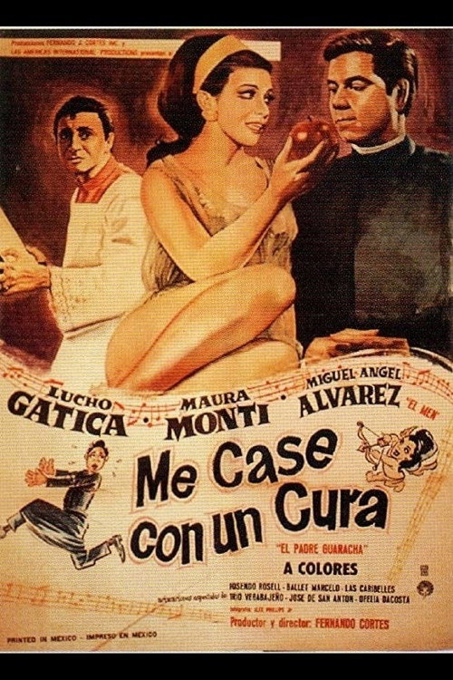 Movie poster for Me casé con un cura (1968)