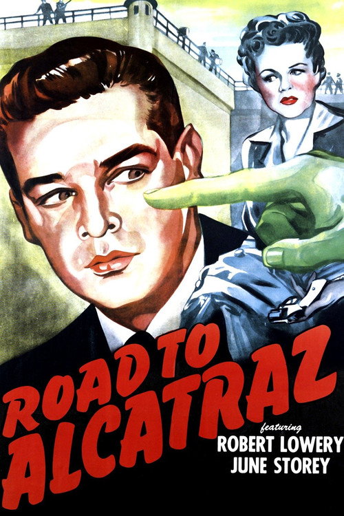 Movie poster for Road to Alcatraz (1945)