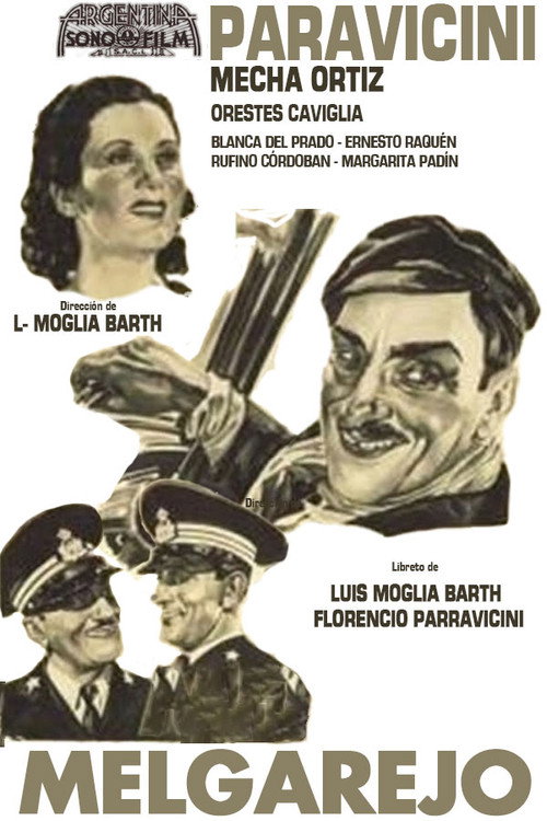 Movie poster for Melgarejo (1937)