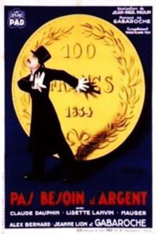 Movie poster for Don't Need Money (1933)