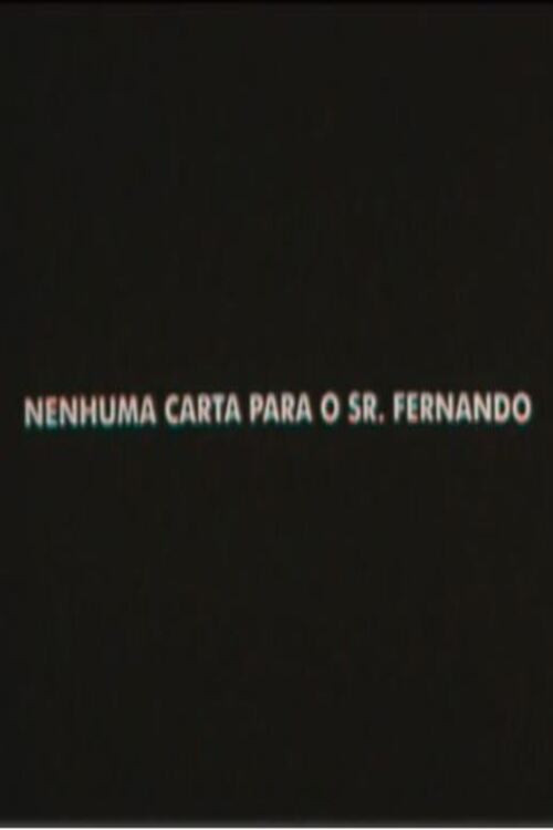 Movie poster for Mr. Fernando Has No Mail (2005)