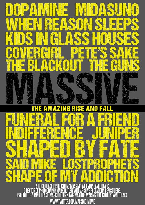 Movie poster for MASSIVE: The amazing rise and fall (2016)
