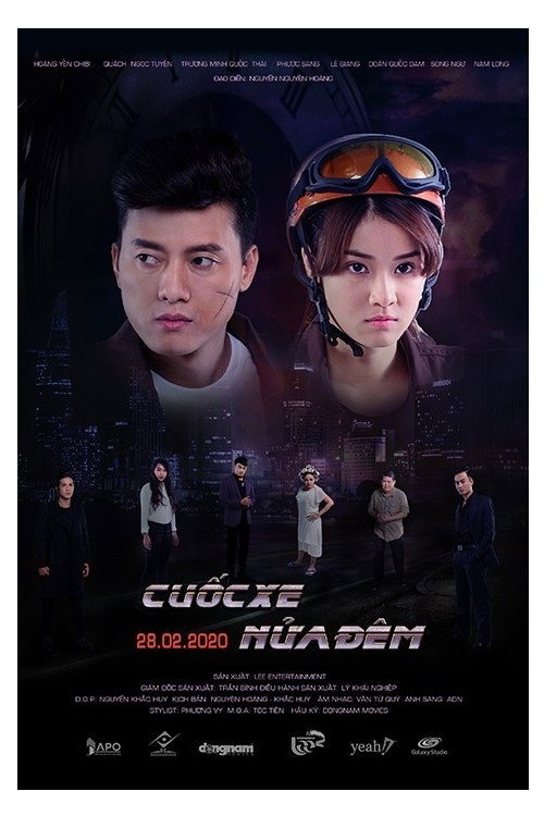 Movie poster for The Late Night Ride (2020)