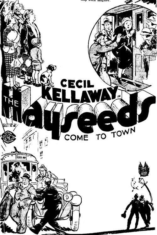 Movie poster for The Hayseeds (1933)