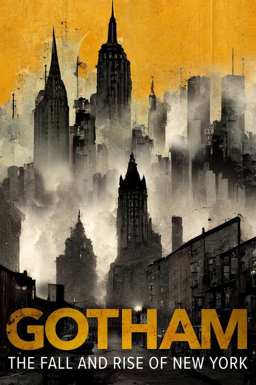 Movie poster for Gotham: The Fall and Rise of New York (2023)