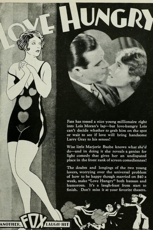 Movie poster for Love Hungry (1928)