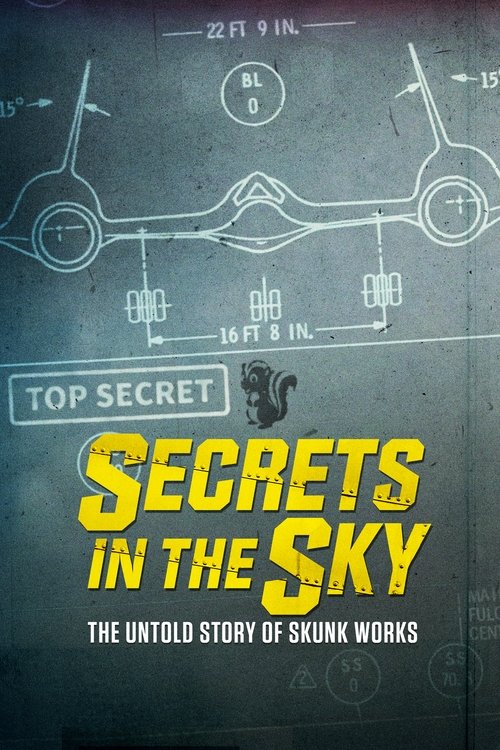 Movie poster for Secrets in the Sky: The Untold Story of Skunk Works (2019)