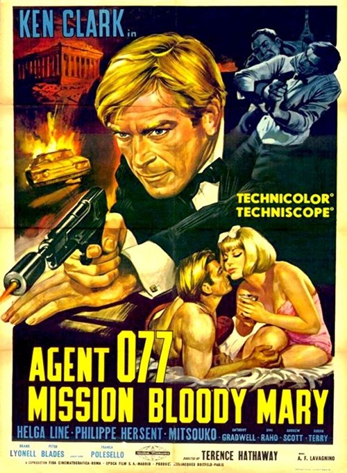 Movie poster for Mission Bloody Mary (1965)