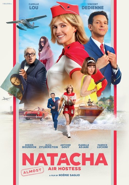Movie poster for Natacha, (Almost) Air Hostess (2025)